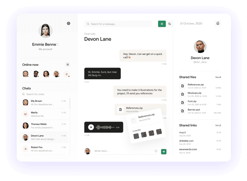 Dashboard Feature